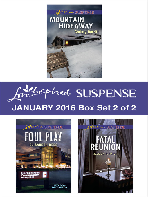 Title details for Love Inspired Suspense January 2016, Box Set 2 of 2 by Christy Barritt - Available